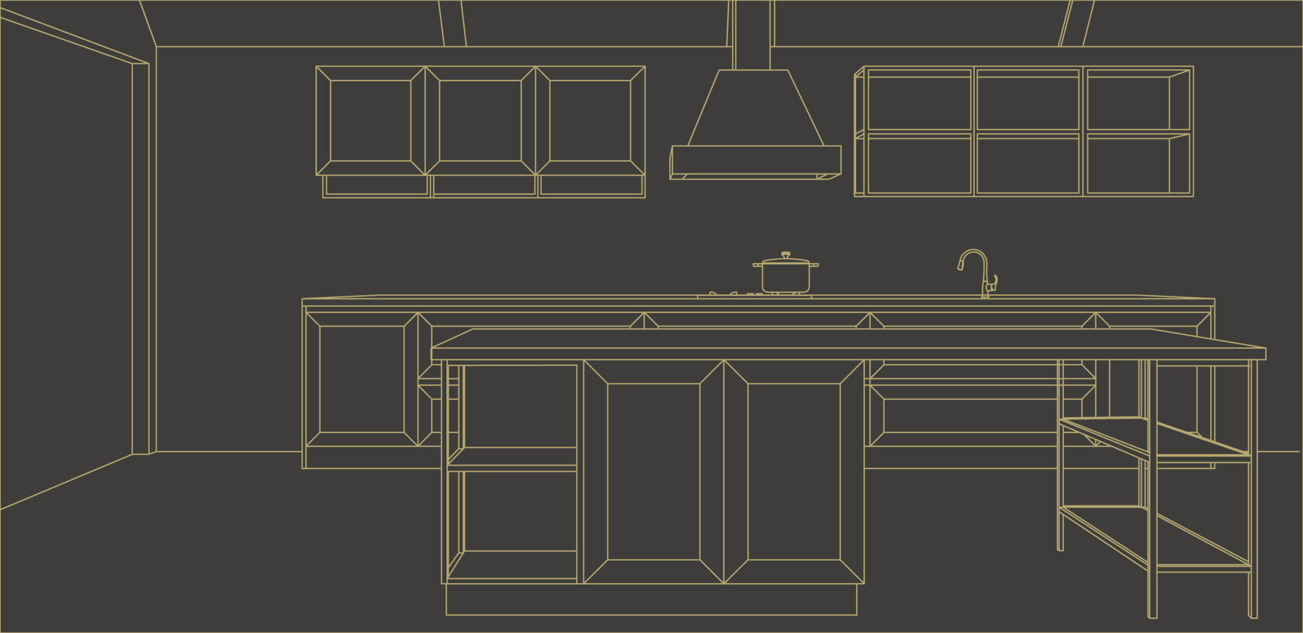 Calisson Model Kitchen